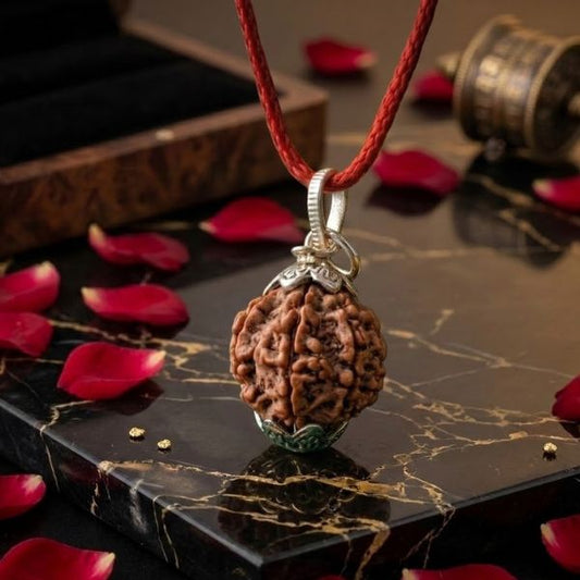 7 Mukhi Nepali Rudraksha (Seven Faced) - Natural & Authentic