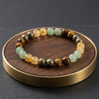 Money Magnet Crystal Bracelet – Natural Multi-Stone Bracelet