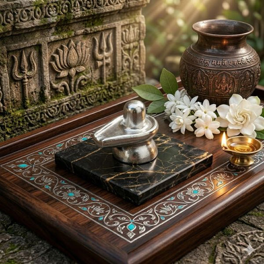 Parad Shivling – Traditional Mercury-Based Sacred Artifact