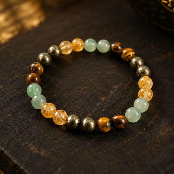 Money Magnet Crystal Bracelet – Natural Multi-Stone Bracelet